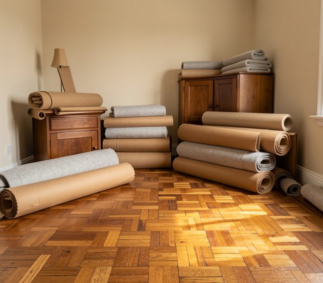 Comment protéger un parquet ancien et des murs neufs pendant un déménagement ?